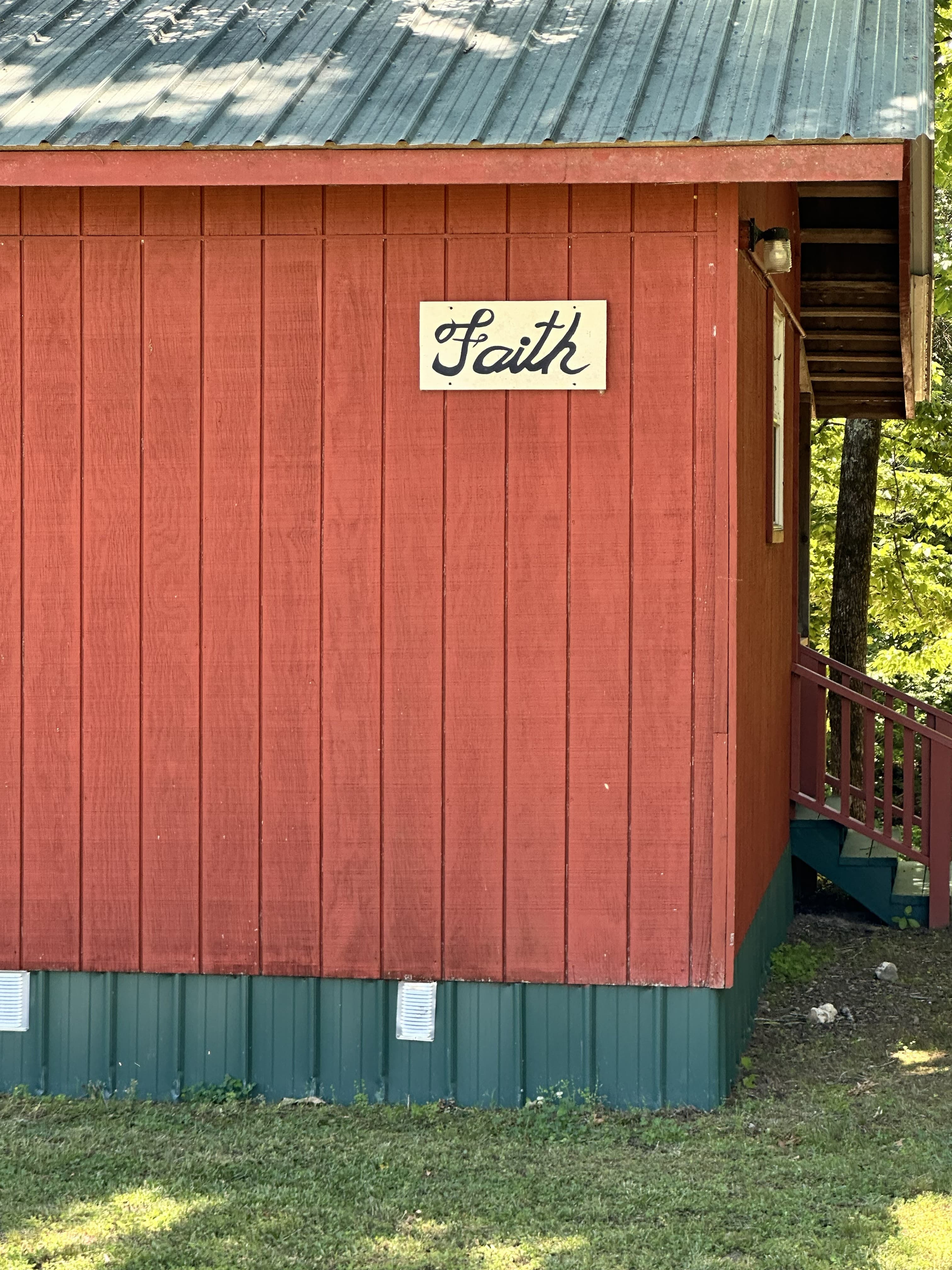 Faith Cabin at At Living Water Cabins