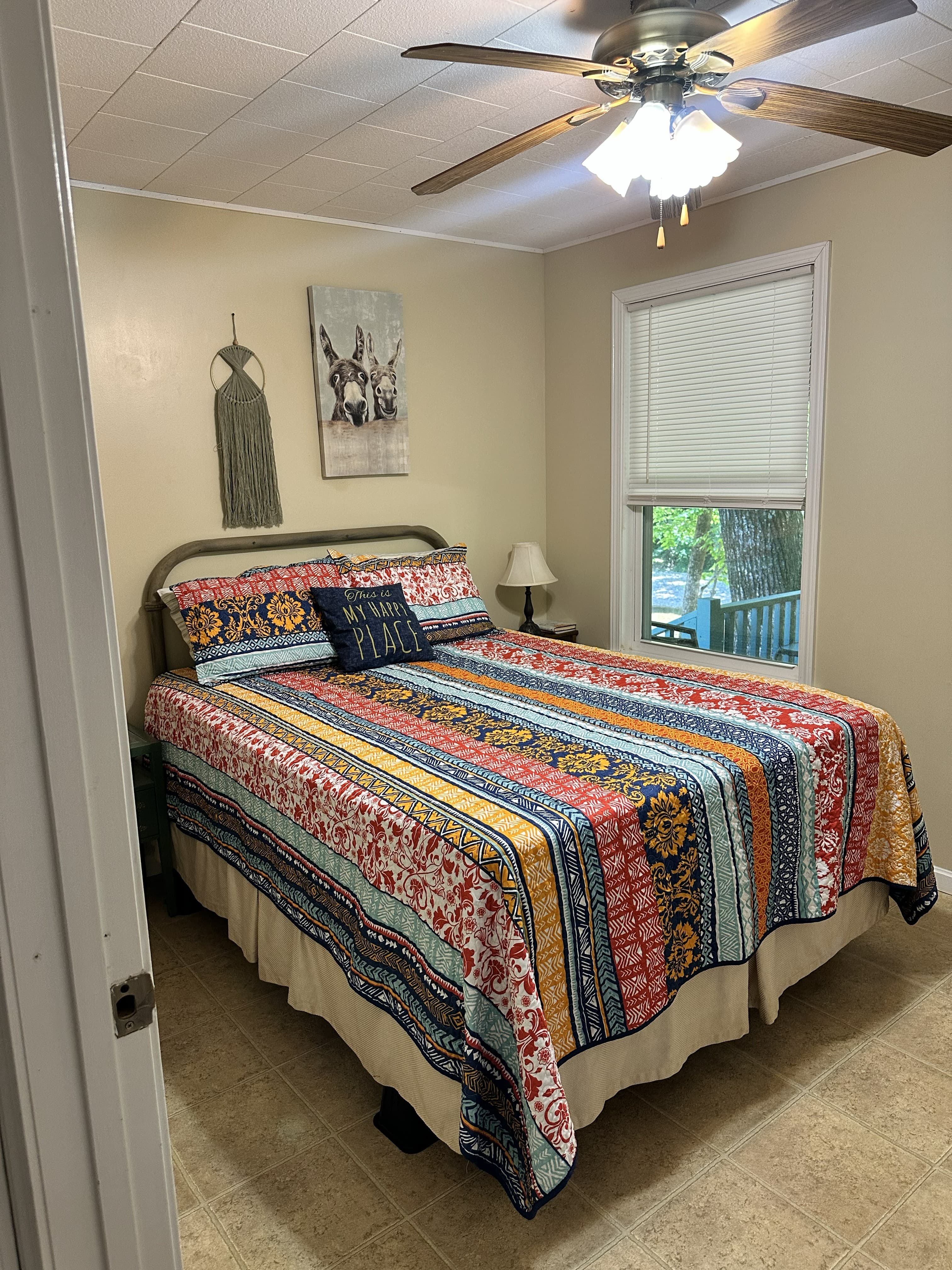 Peace Cabin Peace Bedroom
